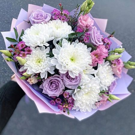 Букет живых цветов FLOWERTVER Букет «Нежность» папка пастельная нежность а4