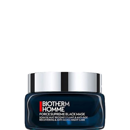 Маска для лица BIOTHERM Ночная антивозрастная маска-крем для мужчин  Homme Force Supreme Black