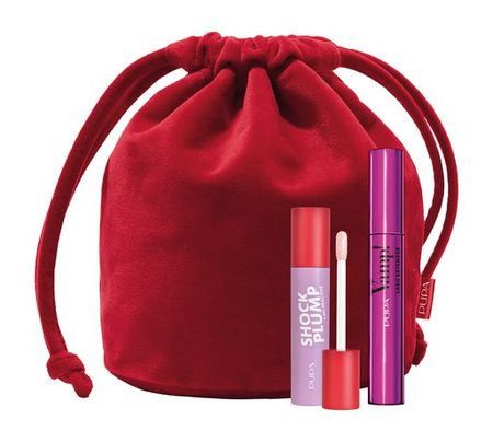 Pupa Vamp! Lash Extender + Shock Plump Soft Velvet Beauty Kit