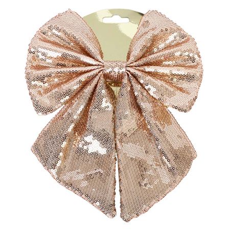 украшение MAXIJOY Бант 18х22см полиэстер шампань
