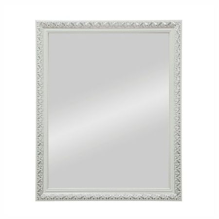 зеркало в раме Элион 600х740мм МДФ белый