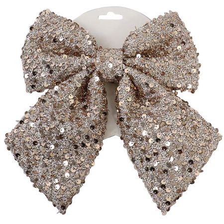 украшение MAXIJOY Бант 22х20см полиэстер шампань