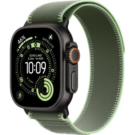 Смарт-часы Apple Watch Ultra 3 49mm Black Titanium Case with Green/Neon Trail Loop (S/M)