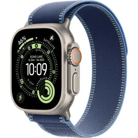 Смарт-часы Apple Watch Ultra 3 49mm Natural Titanium Case with Blue/Bright Blue Trail Loop (S/M)