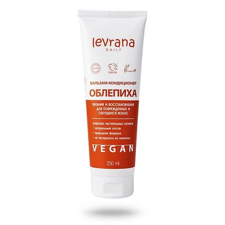 Бальзам для волос LEVRANA Бальзам-кондиционер питание и восстановление Облепиха DAILY