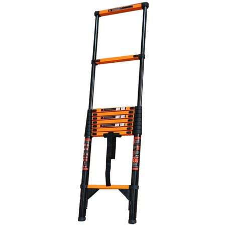 лестница стальная телескопическая BESTENHAUS 10 ступеней