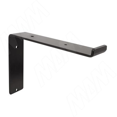 LOFT Менсолодержатель для деревянных полок L-250 мм, черный матовый (LFT.000.250.00BL)