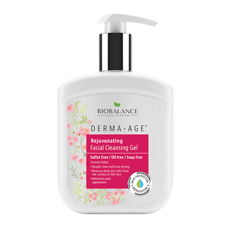 Гель для умывания BIOBALANCE Гель для умывания DERMA AGE REJUVENATING FACIAL CLEANSING GEL