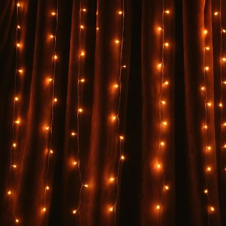 гирлянда-занавес MAXIJOY 3х2м 360LED теплый белый свет
