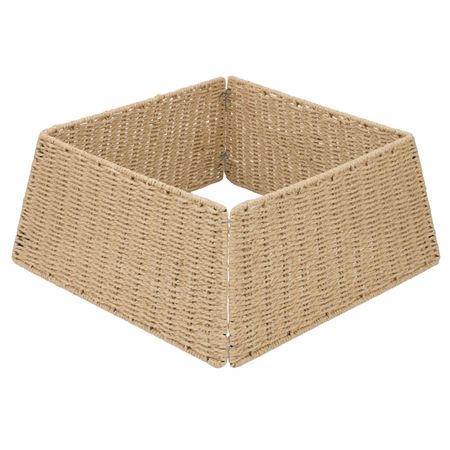 корзина под елку TREE NEST плетеная 35х50х28см бежевый