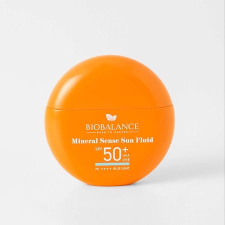 Солнцезащитный флюид для лица BIOBALANCE Минеральный солнцезащитный флюид Mineral Sense Sun Fluid SPF 50+ PA++++