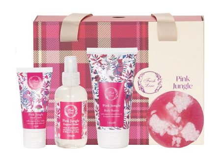 Fresh Line Pink Jungle Body Care Set