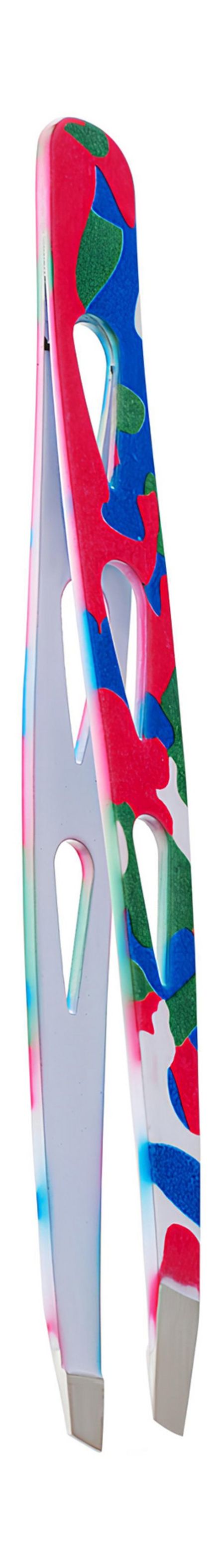 Mozart House Пинцет для бровей Цветная эмаль 4 мм