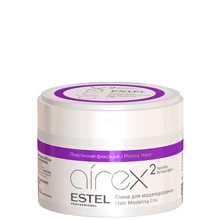 Глина для укладки волос ESTEL PROFESSIONAL ESTEL Глина для моделирования волос с матовым эффектом Пластичная фиксация AIREX