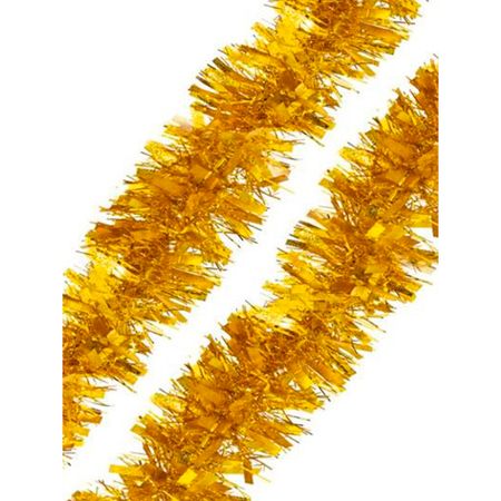 мишура новогодняя Классика 200х9см золото
