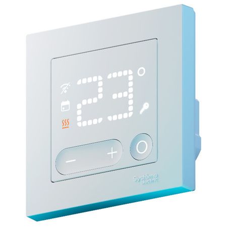 терморегулятор SBER Systeme Electric ATLASDESIGN SMART программируемый Zigbee 16 А мех. белый