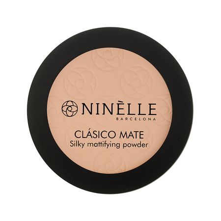 Пудра для лица NINELLE CLASICO MATE легкая матирующая тон 204 Темный розово-бежевый любовь сергеевна черникова мой темный претемный властелин