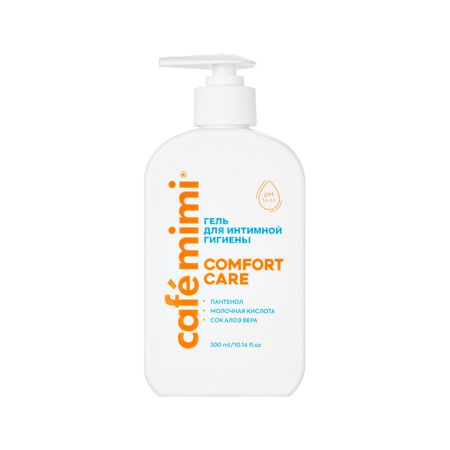 Гель для интимной гигиены CAFE MIMI Comfort Care 300 мл оксана алексеевна штангруд развивающая речевая среда развиваем речь по теме предметы личной гигиены фгос до