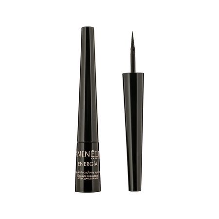Подводка для глаз NINELLE ENERGIA глянцевая с фетровым аппликатором тон 401 Черный