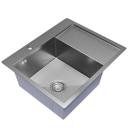 мойка настольного монтажа MIXLINE PRO 600х500х200мм сатин нержавеющая сталь кристина беллемо два крыла