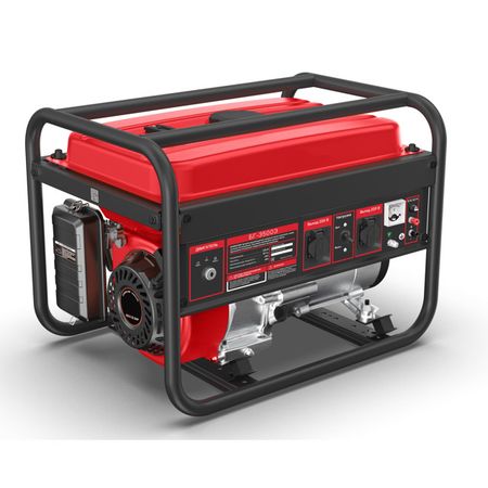 генератор бензиновый ЭНЕРГОМАШ БГ-3500Э 2,8/2,5кВт 208см3 АКБ