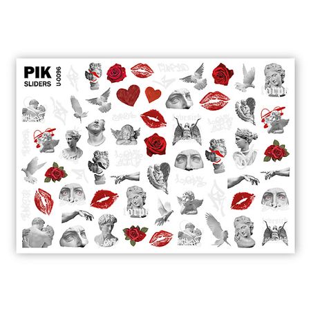 Слайдеры PIK Слайдеры для ногтей P-096 Скульптуры