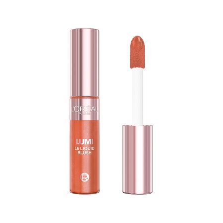 Румяна для лица LOREAL LUMI LE LIQUID BLUSH жидкие сияющие тон 627 Glowy warm peach