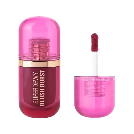 Румяна для лица REVOLUTION SUPERDEWY BLUSH BURST жидкие суперувлажняющие тон Very cherry berry