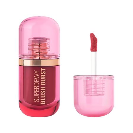 Румяна для лица REVOLUTION SUPERDEWY BLUSH BURST жидкие суперувлажняющие тон Rose all day dusty pink анжелика лёв жизнь и труды эриха нойманна на стороне внутреннего голоса