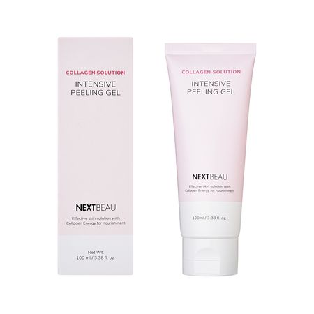 Пилинг гель NEXTBEAU COLLAGEN SOLUTION с гидролизованным коллагеном 100 мл