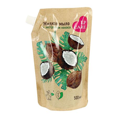 Мыло жидкое LP CARE с экстрактом кокоса 500 мл