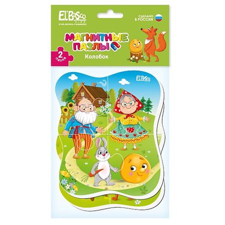 развивающая игрушка EL'BASCO Магнитный пазл для малышей 