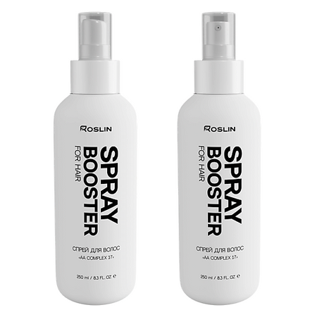 Спрей для ухода за волосами ROSLIN Набор 2 в 1 термозащитный спрей для волос с аминокислотами 