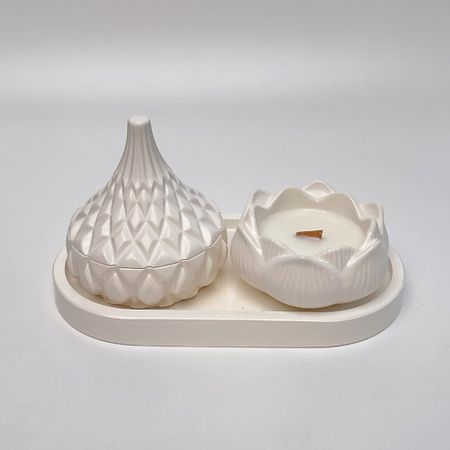 Набор декоративных свечей SIMVOLASTRO Набор интерьерных ароматических свечей Черничный смузи