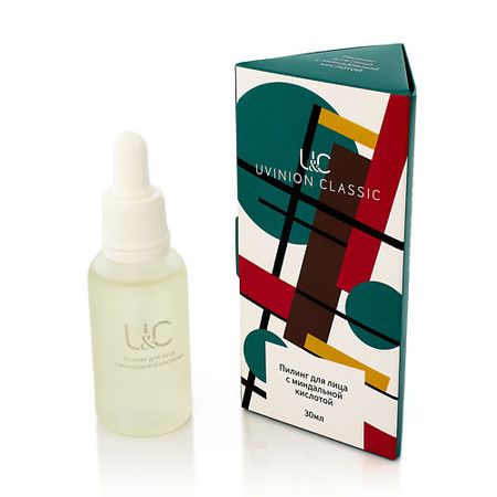 Пилинг для лица UVINION Пилинг для лица кислотный с миндальной и азелаиновой кислотой