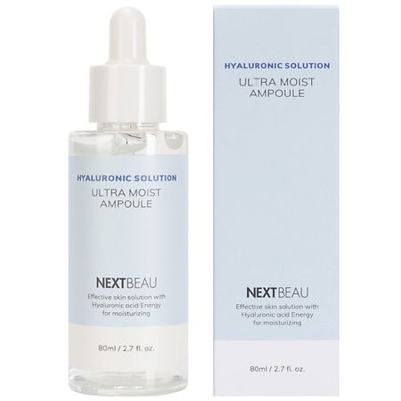 Сыворотка для лица NEXTBEAU Ультраувлажняющая ампульная сыворотка с гиалуроновой кислотой