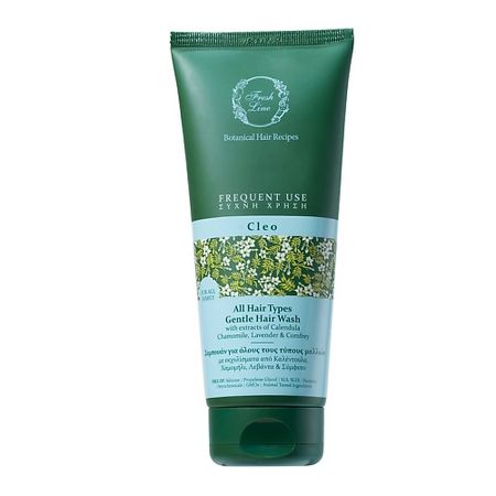 Шампунь для волос FRESH LINE Шампунь для волос для частого использования Gentle Hair Wash All Hair Types Cleo