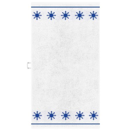 полотенце махр. CLEANELLY Снежинка 50х90см белое, арт.ПЦ2601-7043,101