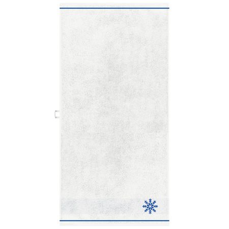 полотенце махр. CLEANELLY Снежинка 70х130см белое, арт.ПЦ3501-7043,101