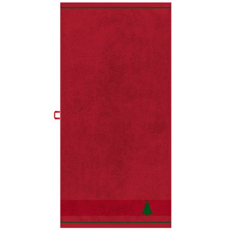 полотенце махр. CLEANELLY Елочка 70х130см красное, арт.ПЦ3501-7041,373