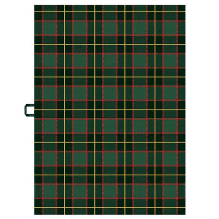 полотенце кухонное CLEANELLY Клетка 50х70см зеленое, арт.ПЦ556-7055,2