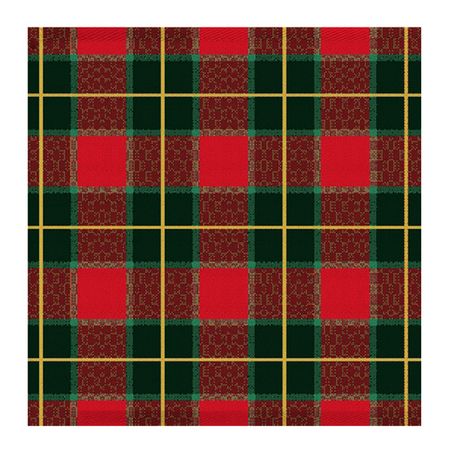 полотенце кухонное CLEANELLY Клетка 50х50см красное, арт.ПЦ356-7055,1