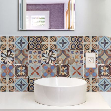 панель декоративная самоклеящаяся BESTENHAUS Марокко 300х300мм 4шт.