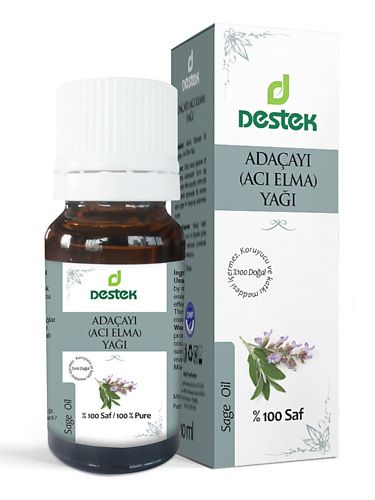 Арома-масло для дома DESTEK Эфирное  масло шалфея.