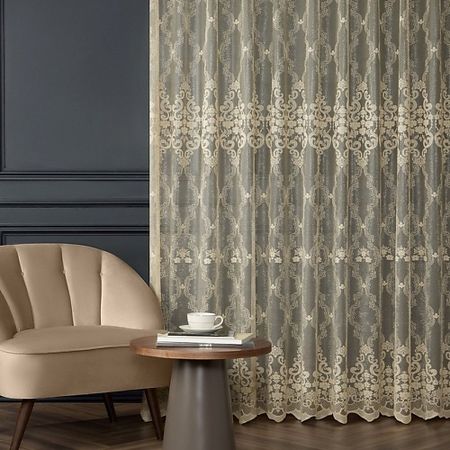 Штора ARYA HOME COLLECTION Тюль  300х250 Casa LIGHT BROWN
