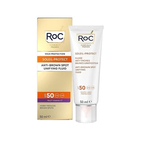 Крем для лица ROC Флюид против пигментных пятен Soleil-Protect Anti-Brown Spot SPF50