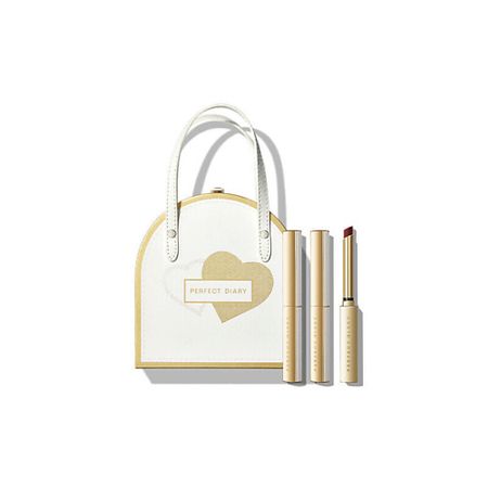 Набор средств для макияжа PERFECT DIARY Набор Small Slim Heel Lipsticks 3-Pack Heart Design