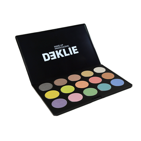 Тени для век DE KLIE Тени-палитра краски акварельные 12 ов палитра луч