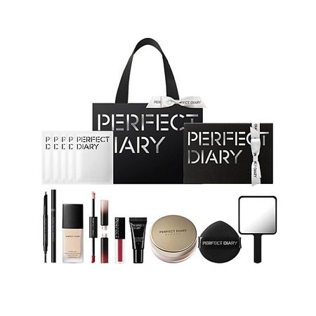 Набор средств для макияжа PERFECT DIARY Набор Makeup Sets Women's Lazy Quick Makeup Full Set Makeup 14 Pc