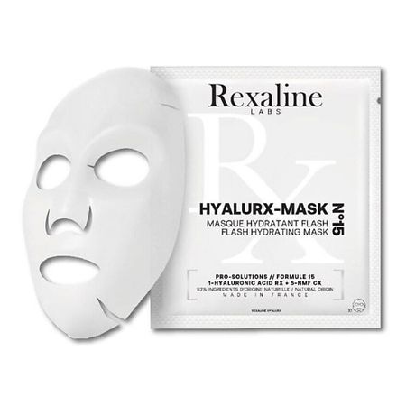 Набор масок для лица REXALINE Набор увлажняющих тканевых масок для лица HYALURX-Mask